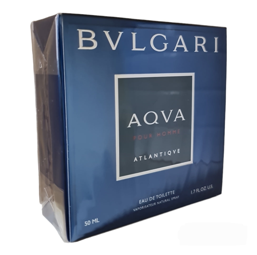 Bvlgari Aqva Atlantiqve Eau De Toilette 50ml. Front photo, Perfume, scebt, fragrance and cologne.