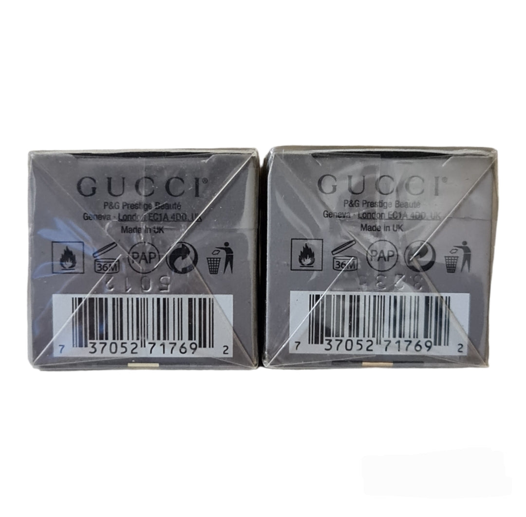 Gucci Made to Measure Pour Homme Eau De Toilette Travel Spray 2 x 30ml. Photo showing the base, perfume, scent, cologne and fragrance.