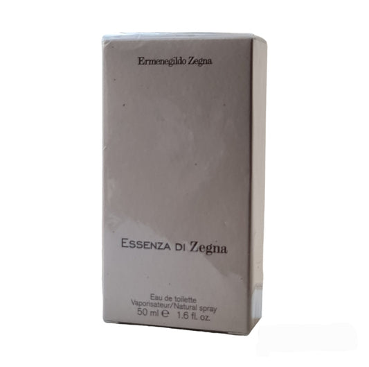 Ermenegildo Zegna Essenza Di Zegna Eau de Toilette 50ml. Front angled photo, perfume, fragrance, cologne and scent.