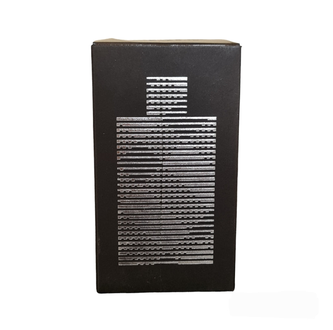 Burberry Brit Rhythm Eau de Toilette 50ml.  Rear photo of box, scent, cologne, perfume and fragrance.