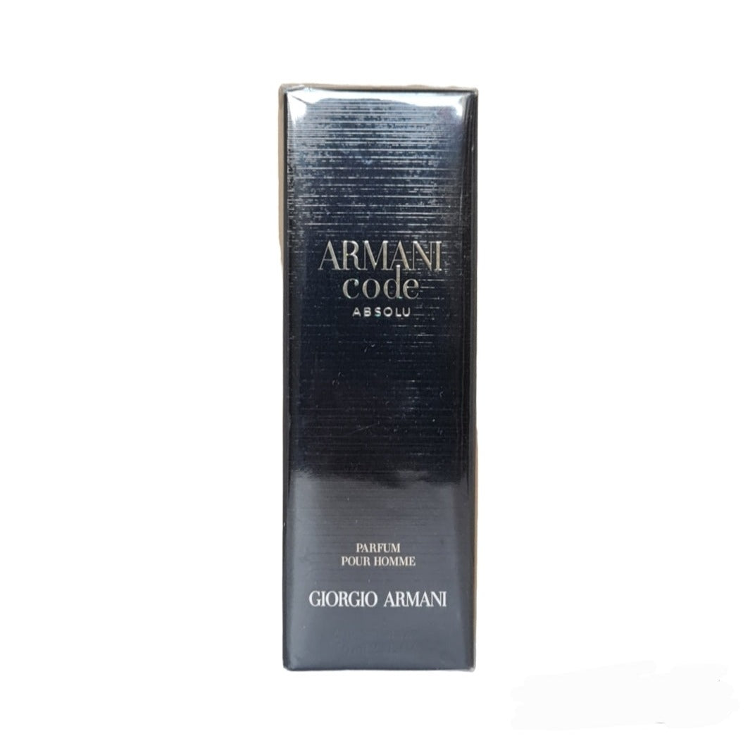 Giorgio Armani Code Absolu Parfum 60ml.  Perfume and fragrance. Front Image.