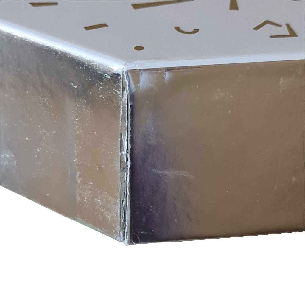 Split in lid cover.