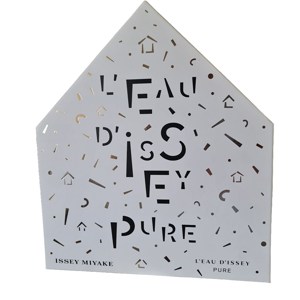 Front of gift box.