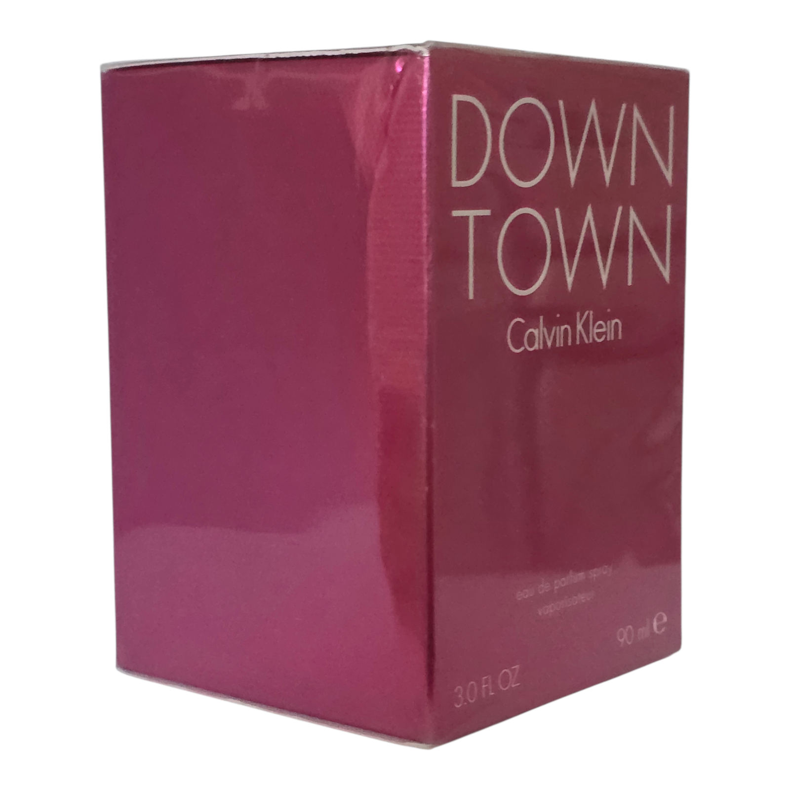 calvin klein eternity down town eau de parfum 90ml calvin klein eternity down town eau de parfum 90ml. Phot showing two sides.