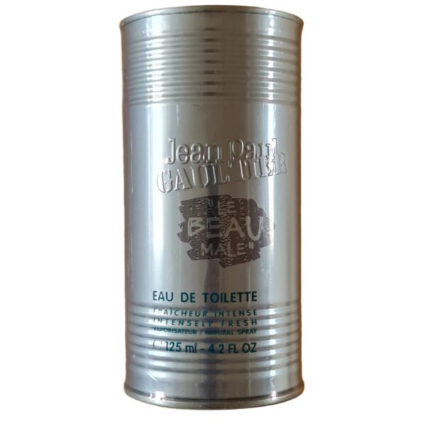 jean paul gaultier le male le beau male intensely fresh eau de toilette 125ml. collector condition.
