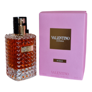valentino donna acqua eau toilette 100ml. unsealed box