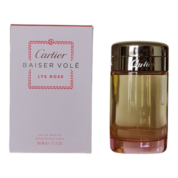 cartier baiser vole lys rose eau de toilette 100ml