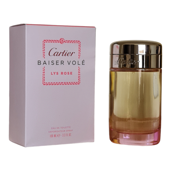 cartier baiser vole lys rose eau de toilette 100ml