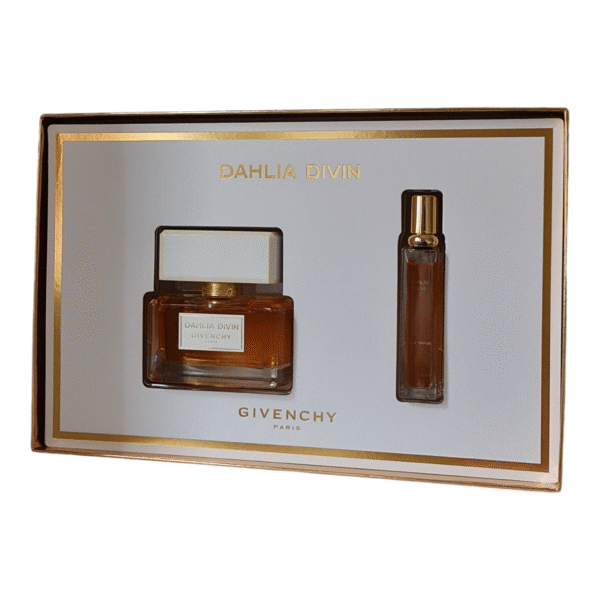 givenchy dahlia divin eau de parfum 50ml gift set. vintage