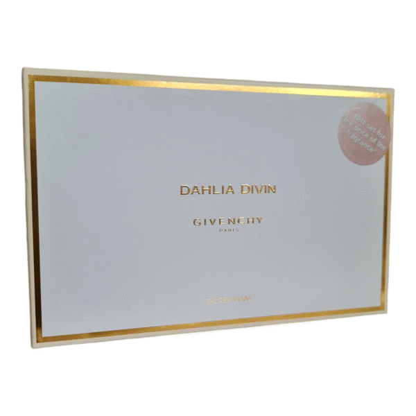 givenchy dahlia divin eau de parfum 50ml gift set. vintage