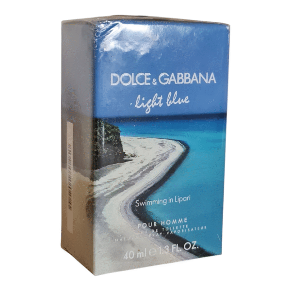 dolce & gabbana light blue swimming in lipari eau de toilette 40ml