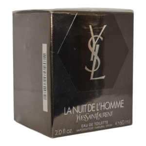 yves saint laurent la nuit de l'homme eau de toilette 60ml. 2nd formulation