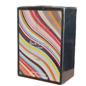 paul smith extreme women eau de toilette 100ml. Front angled photo of perfume box.