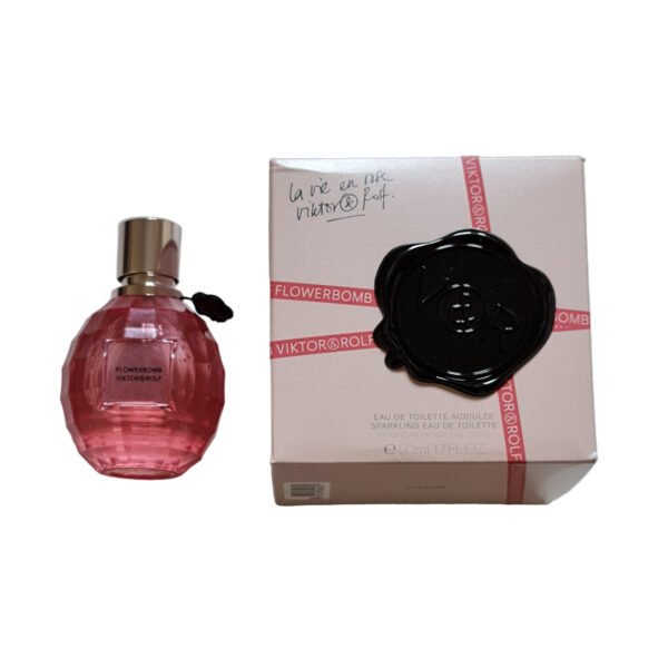 viktor & rolf flowerbomb la vie en rose eau de toilette 50ml