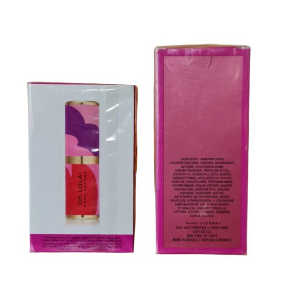 marc jacobs oh, lola! eau de parfum 20ml purse spray & 150ml body lotion