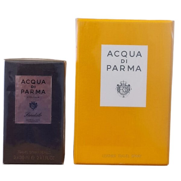 acqua di parma colonia sandalo eau de cologne concentree travel refill & case