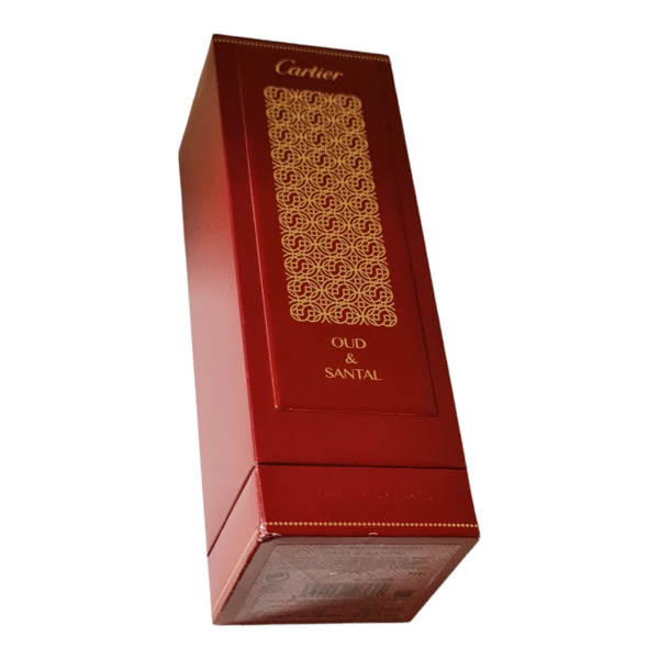 cartier les heures voyageuses oud & santal parfum 75ml