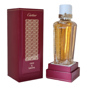 cartier les heures voyageuses oud & santal parfum 75ml