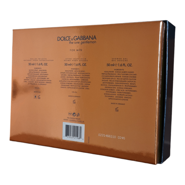 dolce&gabbana the one gentleman eau de toilette 50ml gift set
