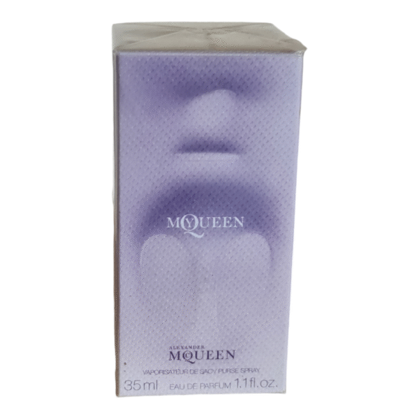 alexander mcqueen my mcqueen eau de parfum 35ml & velvet body lotion 200ml. Phot of just body lotion box.