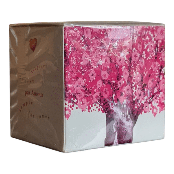 clarins paris par amour toujours eau de toilette 50ml. Back of perfume box.