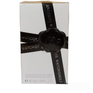 A boxed Viktor&Rolf Antidote Eau de Toilette 40ml with branding and product information displayed.