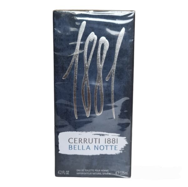 Cerruti 1881 Bella Notte Eau de Toilette 125ml. Perfume and Fragrance front image.
