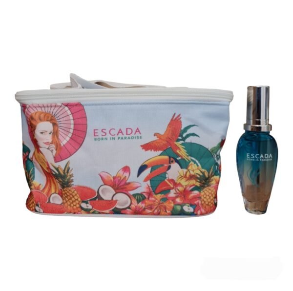 escada born in paradise eau de toilette 30ml spray & 1 cooler pouch
