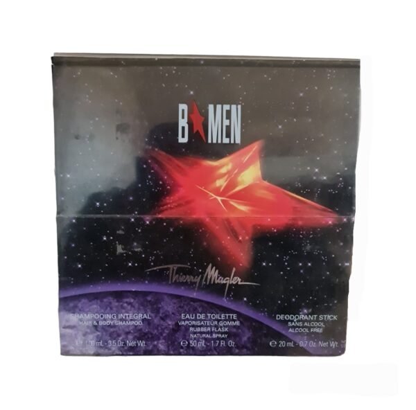 thierry mugler b*men eau de toilette 50ml gift set