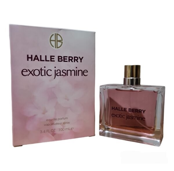 Halle Berry Exotic Jasmine Eau de Parfum 100ml. Imperfect Unsealed Box. See Description.