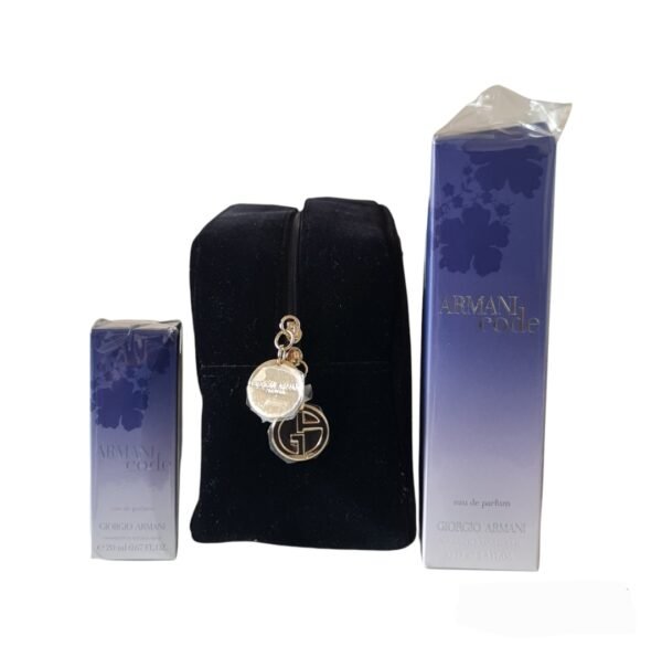 giorgio armani code pour femme eau de parfum 75ml & 20ml 3 piece