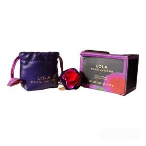 Marc Jacobs Lola Solid Perfume Parfum 75g ring on small chain. Imperfect Unsealed Box. See Description.