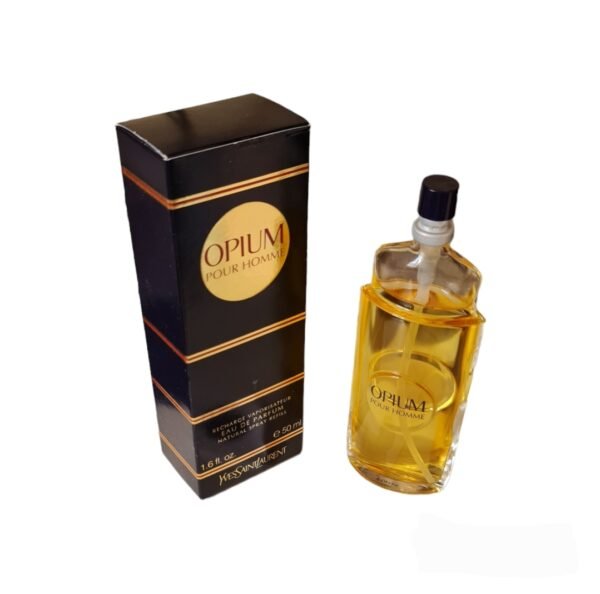 Yves Saint Laurent Opium Pour Homme Eau De Parfum Refill 50ml. Imperfect Unsealed Box. See Description.