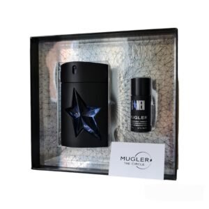 mugler a*men refillable rubber bottle 100ml gift set