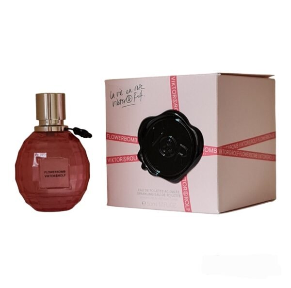 viktor & rolf flowerbomb la vie en rose eau de toilette 50ml