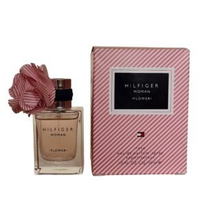 Tommy Hilfiger Flower, box and bottle side by side photo.
