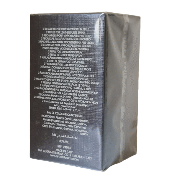 acqua di parma colonia sandalo eau de cologne concentree 2 x 30ml travel spray refills (travel case not included)