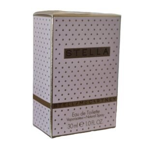 stella mccartney eau de toilette 30ml. Front angled photo of the perfume box.