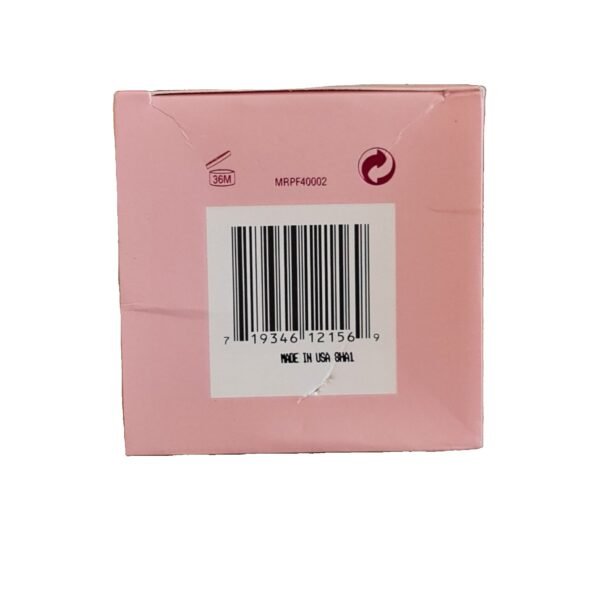 mariah carey's luscious pink eau de parfum 50ml. Base of fragrance box.