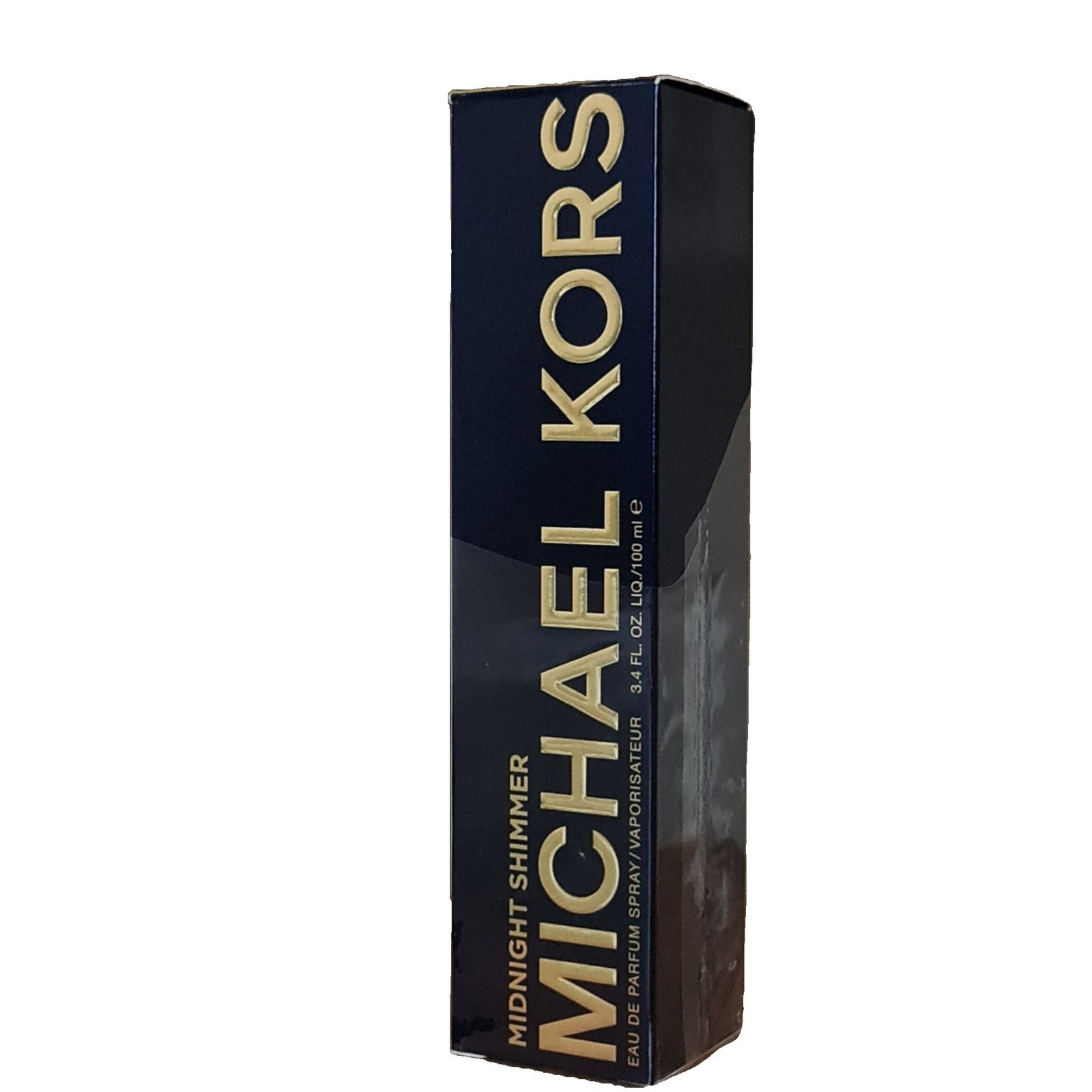 Michael Kors Midnight Shimmer Eau de Parfum 100ml michael kors midnight shimmer eau de parfum 100ml. Photo of box upright.