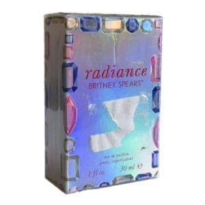 Britney Spears Radiance Eau de Parfum 30ml. Front of box photo.
