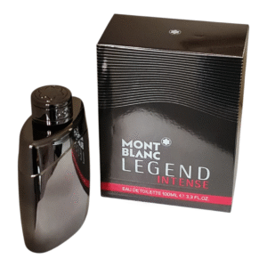 mont blanc legend intense eau de toilette 100ml. Bottle and box.
