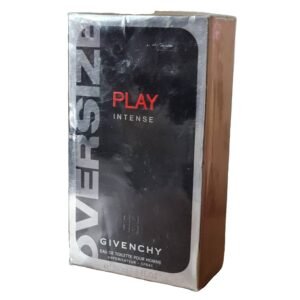 givenchy play intense eau de toilette 150ml. Front photo showing fragrance name.