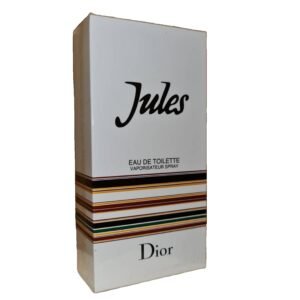 dior jules eau de toilette 100mlt. Front angled photo.