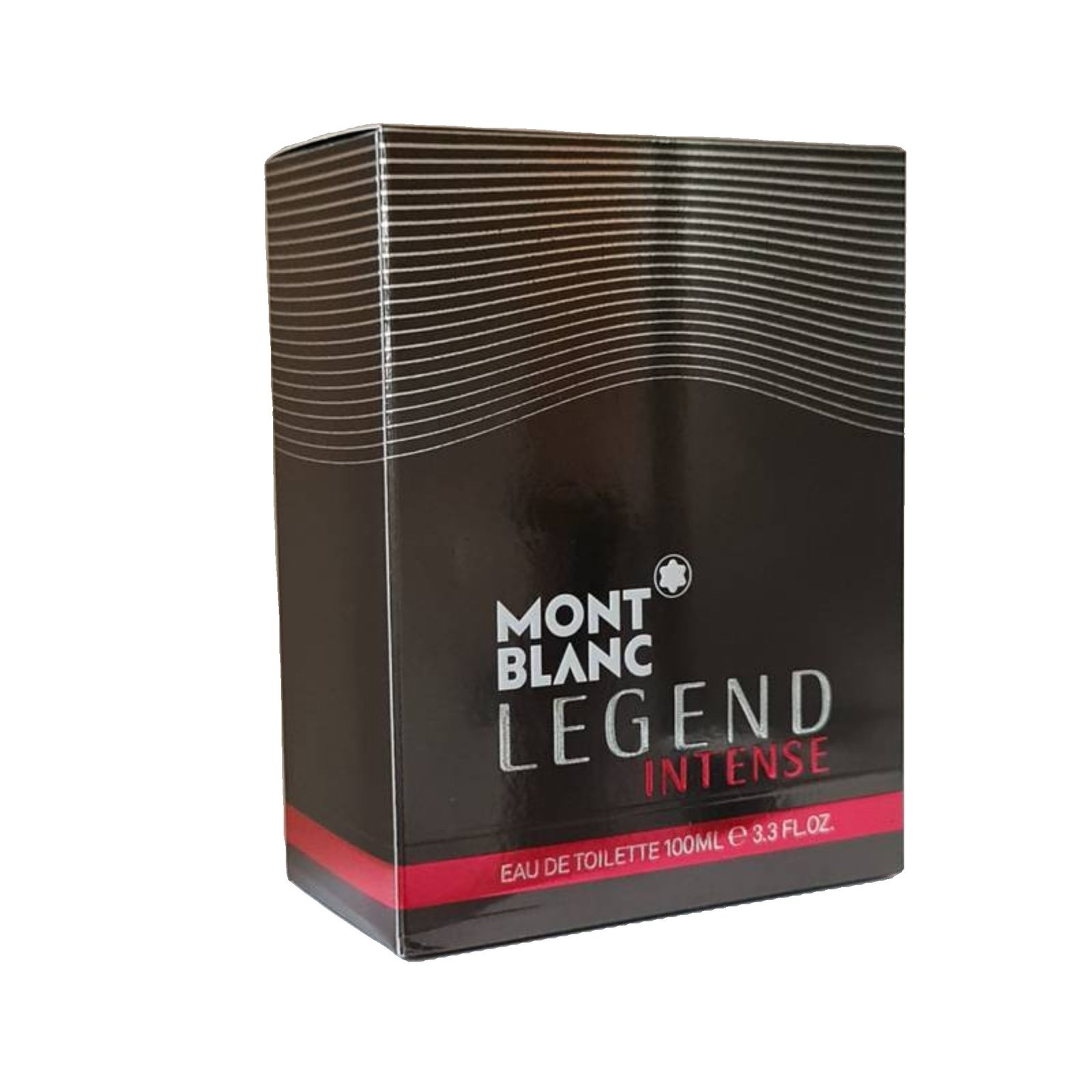 mont blanc legend intense eau de toilette 100ml. mont blanc legend intense eau de toilette 100ml. Angled box photo.
