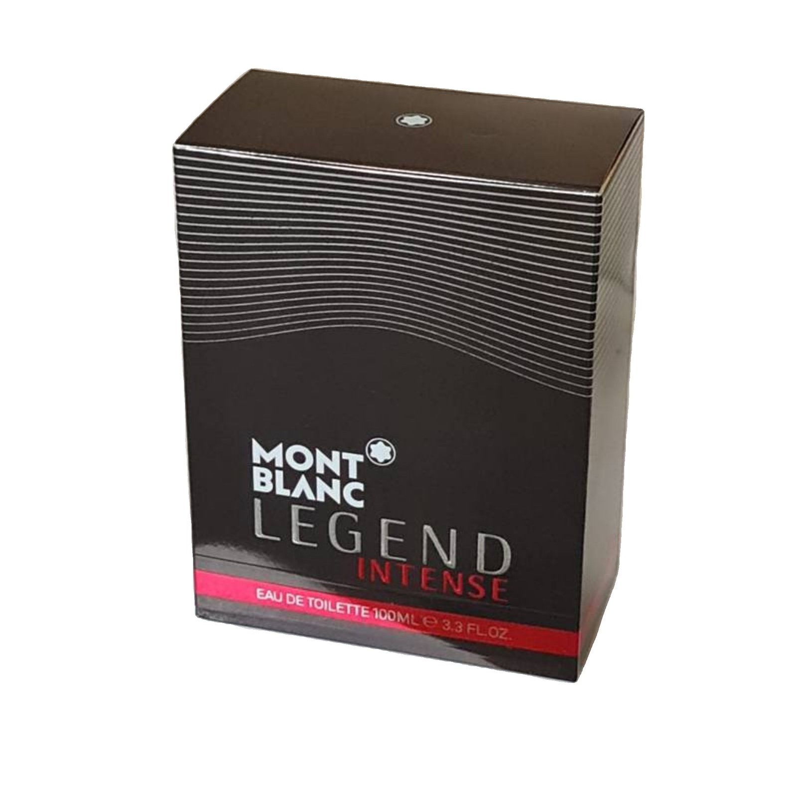mont blanc legend intense eau de toilette 100ml. mont blanc legend intense eau de toilette 100ml. Second angled photo.