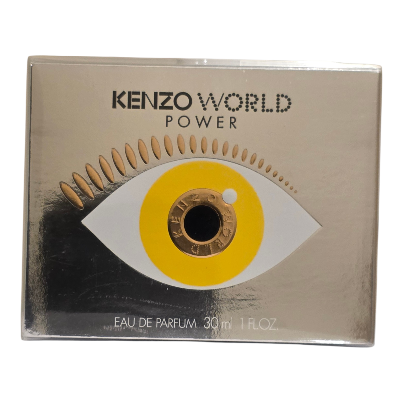kenzo word power eau de parfum 30ml kenzo word power eau de parfum 30ml. Front photo of box showing the eye grapic.
