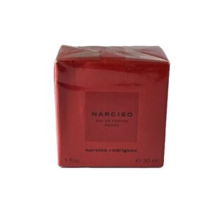 narciso rodriguez rouge eau de parfum 30ml. Front photo showing branding.