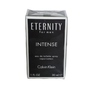 calvin klein eternity intense for men edt 30ml. Front photo of fragrance box.