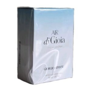 giorgio armani air di gioia eau de toilette 30ml. Front angled photo.